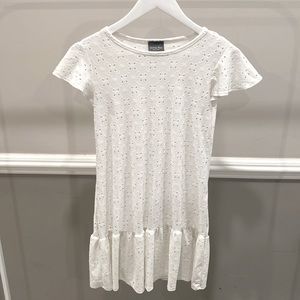 Olivia Rae White Eyelet Dress Size XS